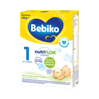Bebiko 1 Mleko początkowe dla niemowląt od urodzenia 350 g